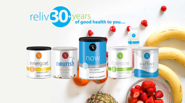 Reliv Australia Products - nutrition formulated for you