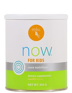 RelivKidsNowAUS Reli Now for Kids AU - a healthy drink containing an array of vitamins, minerals, and protein.