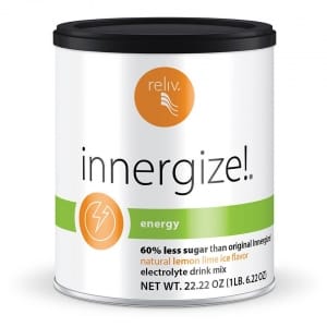 Innergize Lower Sugar - 60% less sugar than original Innergize! Only 5 grams added sugar per serving.