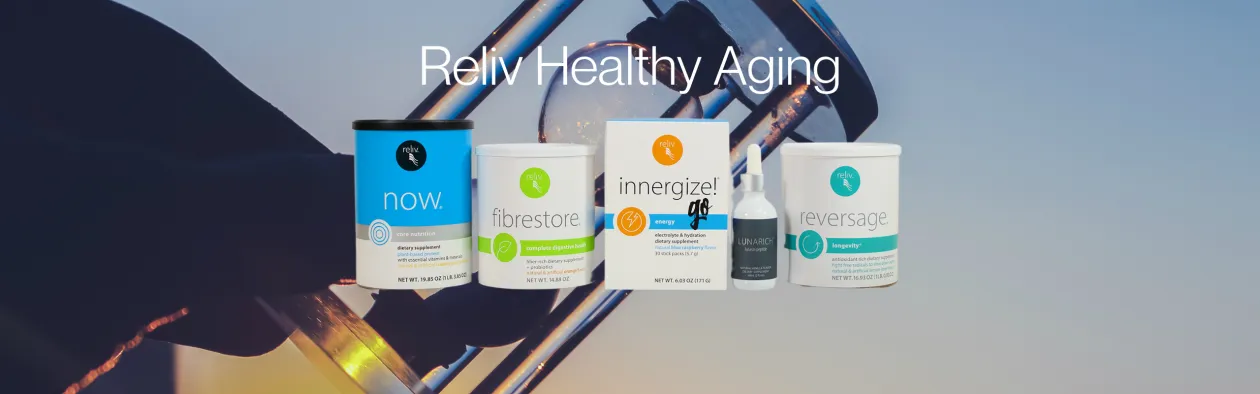 Healthy aging starts with Reliv