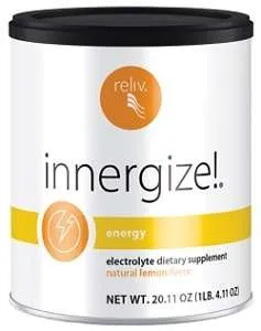 Reliv Innergize performs better than water alone, replacing electrolytes and other key nutrients lost during exercise.